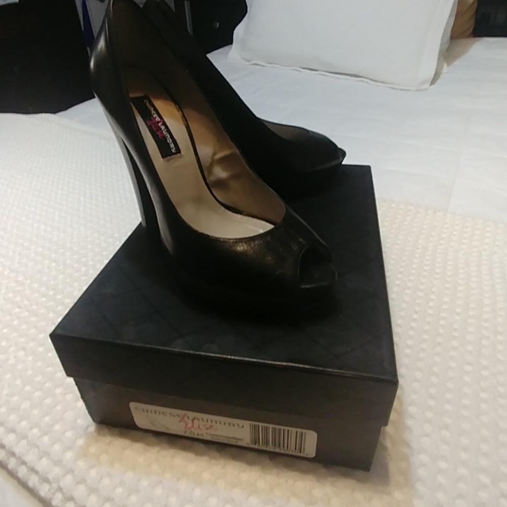 Black heels